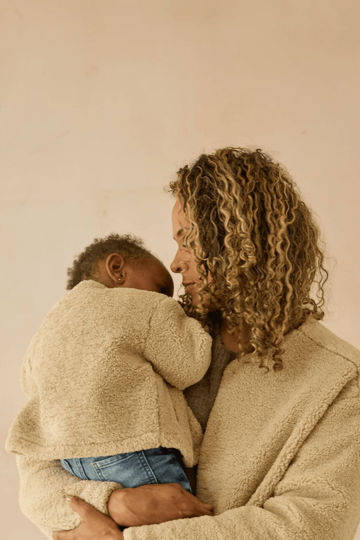 Chalk Mini Babies Puggle Jacket Oat - Dotique - Chalk