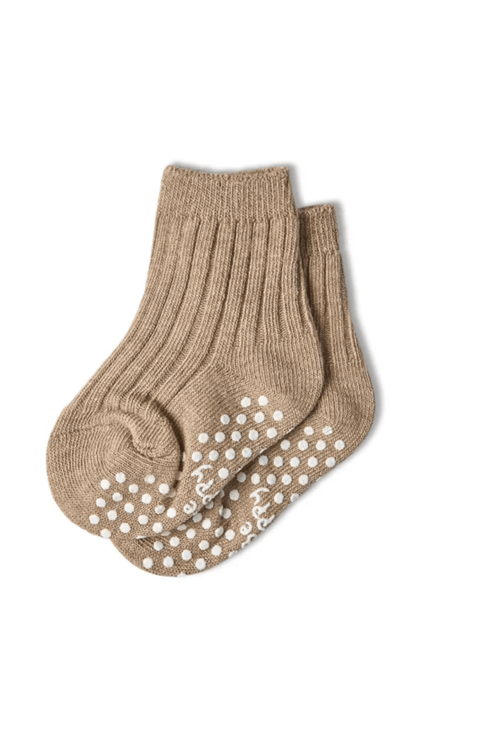 Chalk Mini Baby Socks Be Happy - Dotique - Chalk