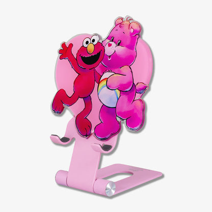 Character Phone Stand - Care Bears™ x Sesame Street Pink