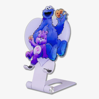 Character Phone Stand - Care Bears™ x Sesame Street Purple