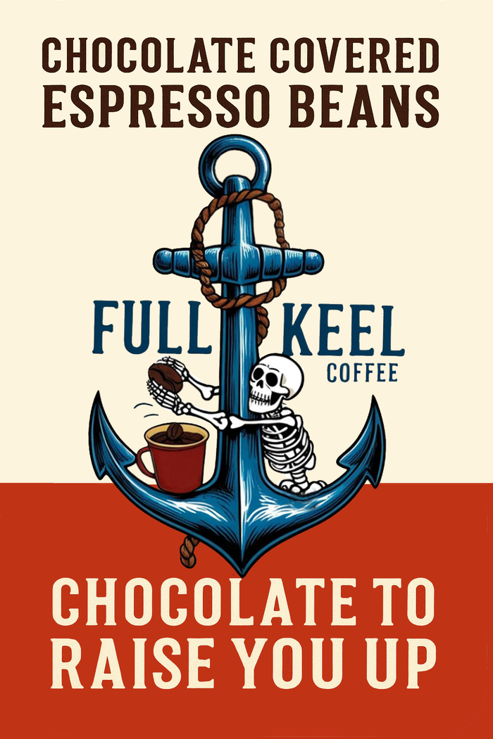 Chocolate Covered Espresso Beans - Full Keel Coffee