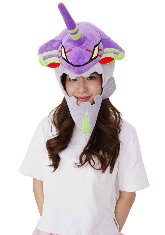 Clever Idiots Inc. Evangelion - EVA 01 Kigurumi Cozy Costume Beanie Hat