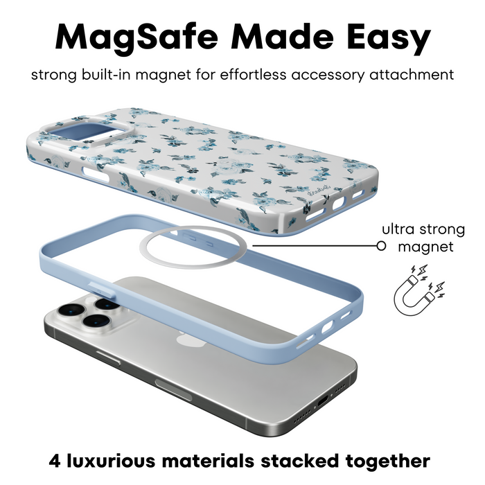 Coastal Florals MagSafe iPhone Case