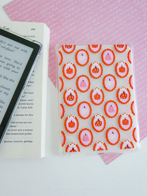Coquette Framed Pumpkins E Reader Case