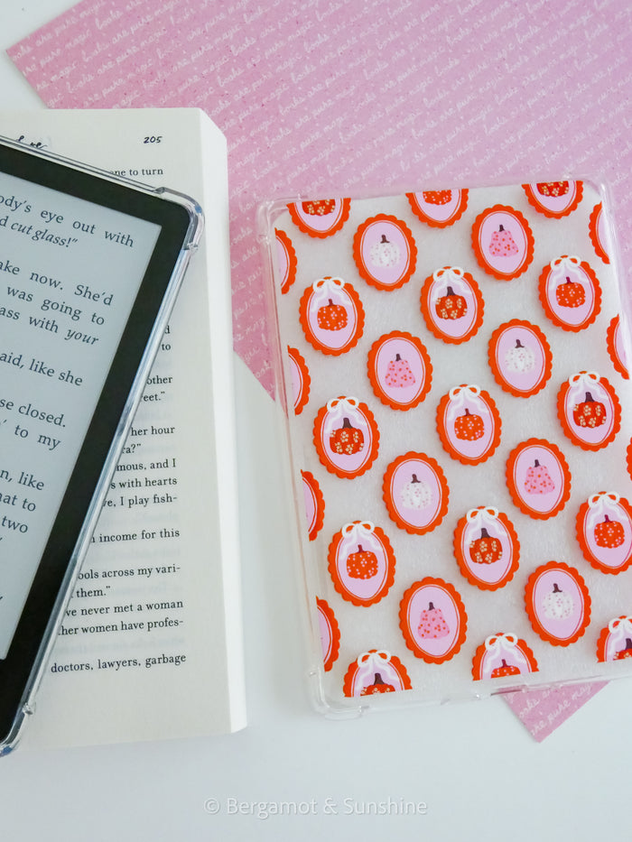 Coquette Framed Pumpkins E Reader Case