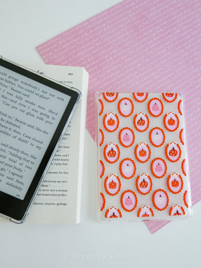 Coquette Framed Pumpkins E Reader Case