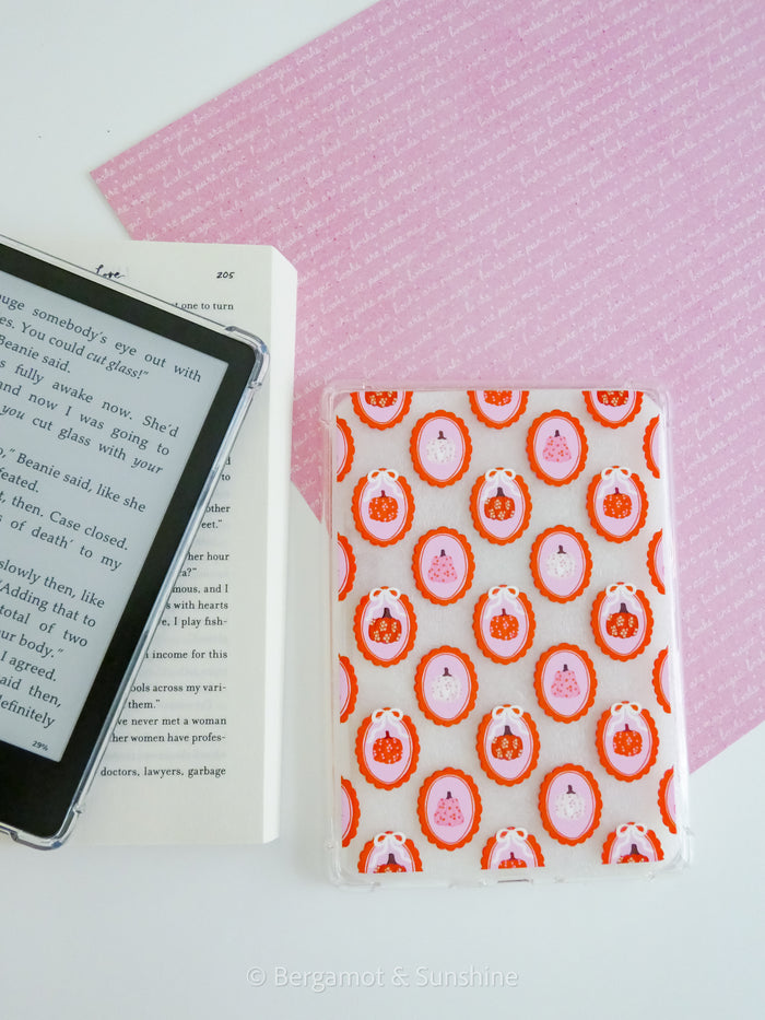 Coquette Framed Pumpkins E Reader Case