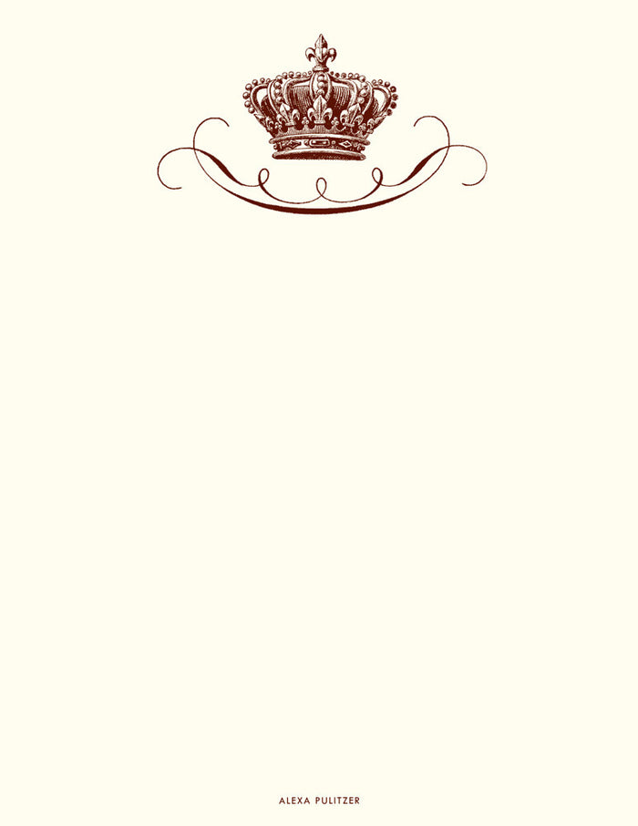 Crown Scroll A2 Note