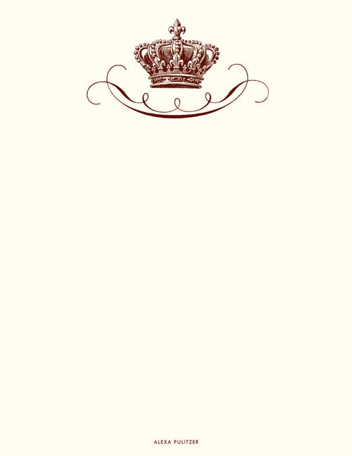 Crown Scroll A2 Note