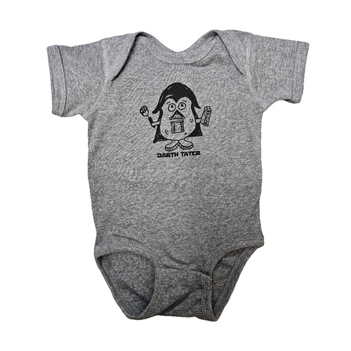 Darth Tater Onesie , Eco-friendly Water-based Inks