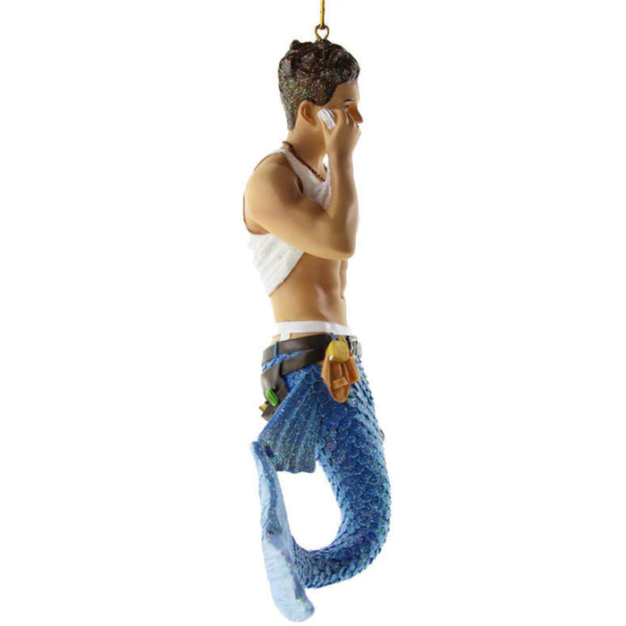 December Diamonds - Plumbers Crack Construction Worker Merman Ornament 55083