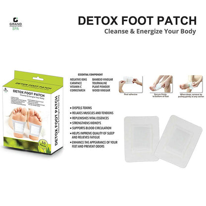 Detox Organic Herbal Cleansing Patches