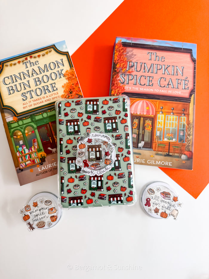 Dream Harbor Cozy Fall E Reader Case and/or Bookmark [Combined Listing]