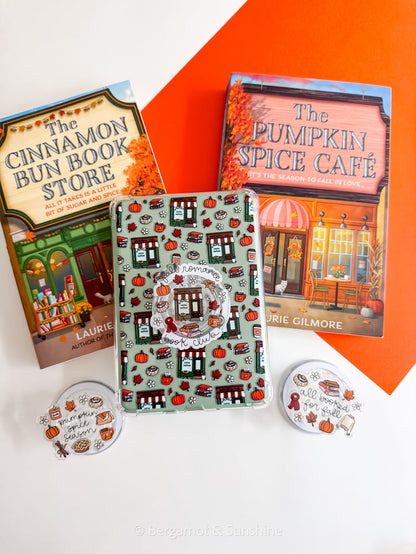 Dream Harbor Cozy Fall E Reader Case and/or Bookmark [Combined Listing]