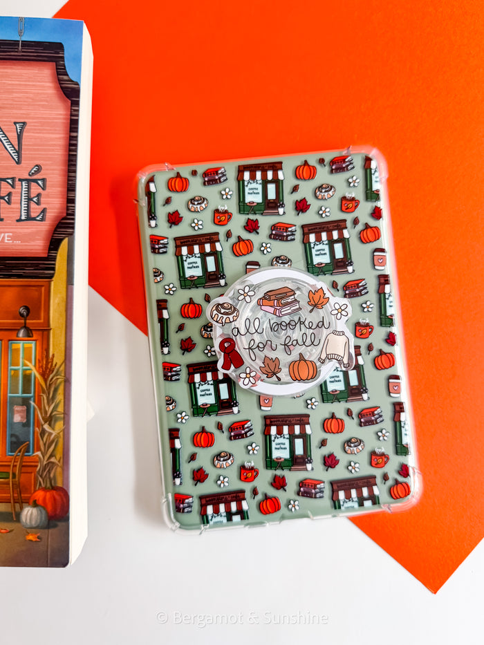 Dream Harbor Cozy Fall E Reader Case and/or Bookmark [Combined Listing]