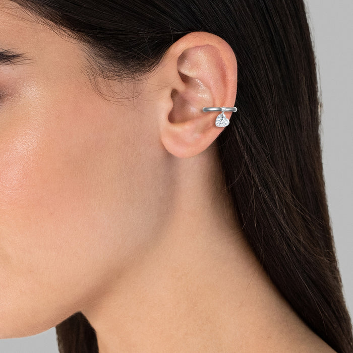 Earcuff silber Topas