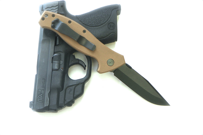 Emerson SPECWAR A (Tan Handle Black Blade) - GearBarrel.com