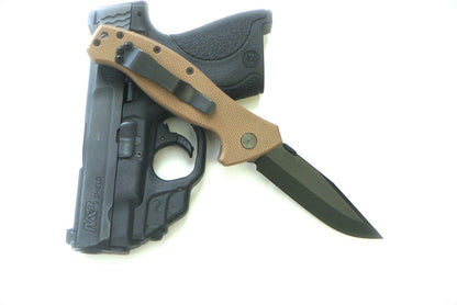Emerson SPECWAR A (Tan Handle Black Blade) - GearBarrel.com