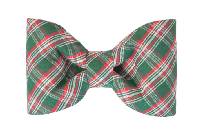 Evergreen Plaid Bow Tie - Crew LaLa