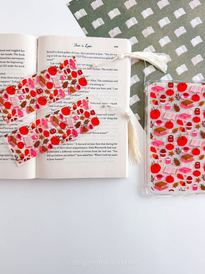 Fall Bookish Bookmark