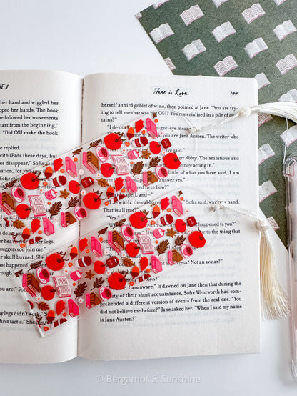 Fall Bookish Bookmark