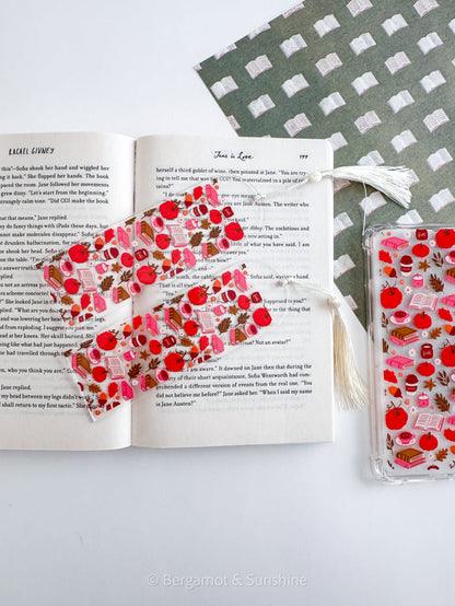 Fall Bookish Bookmark