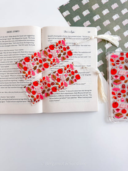 Fall Bookish Bookmark