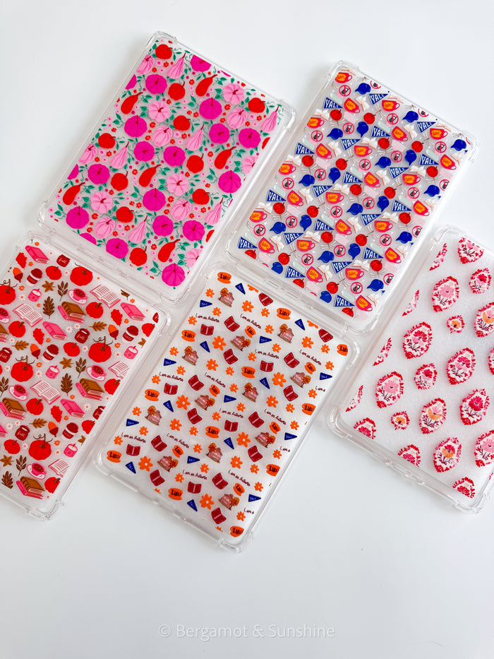 Fall Bookish Kindle Paperwhite Case – Cozy E-Reader Cover