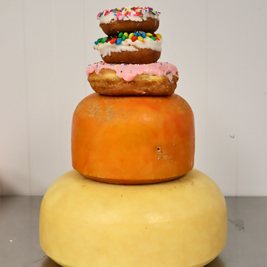 Donuts and cheese