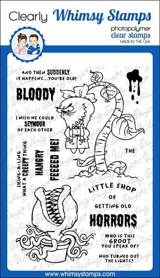 Feed Me Clear Stamps - Whimsy Stamps