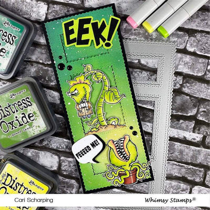 Feed Me Clear Stamps - Whimsy Stamps