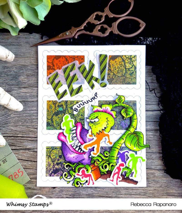 Feed Me Clear Stamps - Whimsy Stamps