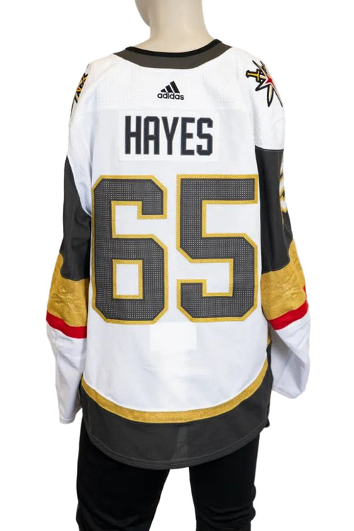 Game-Issued:#65 Zack Hayes White Jersey 2022/23 Set 1-15593 - Vegas Team Store