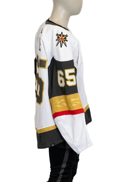 Game-Issued:#65 Zack Hayes White Jersey 2022/23 Set 1-15593 - Vegas Team Store