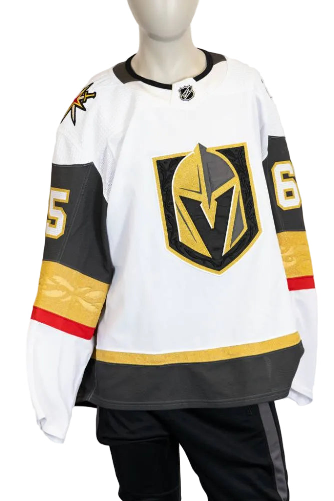 Game-Issued:#65 Zack Hayes White Jersey 2022/23 Set 1-15593 - Vegas Team Store