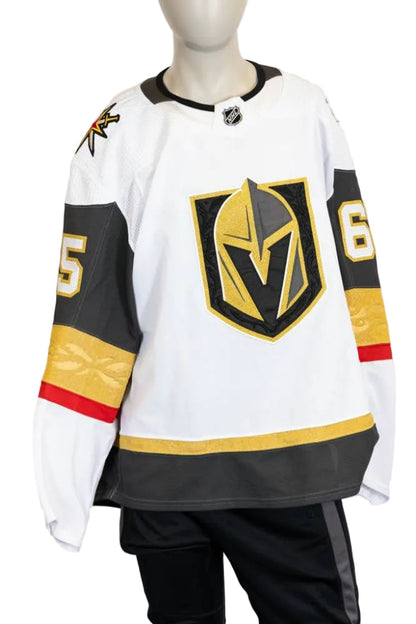 Game-Issued:#65 Zack Hayes White Jersey 2022/23 Set 1-15593 - Vegas Team Store
