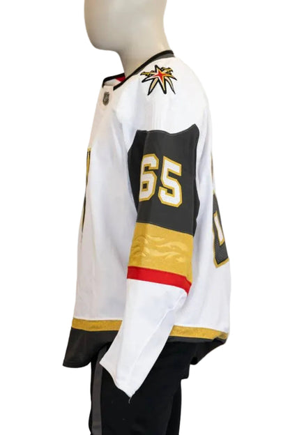 Game-Issued:#65 Zack Hayes White Jersey 2022/23 Set 1-15593 - Vegas Team Store