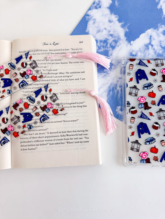 G.G. First Day at Chilton E Reader Case and/or Bookmark [Combined Listing]