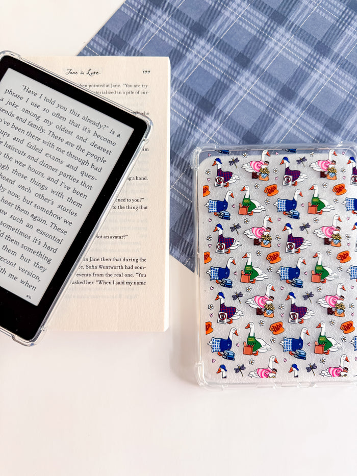 G.G. Geese Kindle Case and/or Bookmark [Combined Listing] – Bookish E-Reader Cover