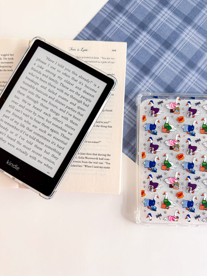 G.G. Geese Kindle Case and/or Bookmark [Combined Listing] – Bookish E-Reader Cover
