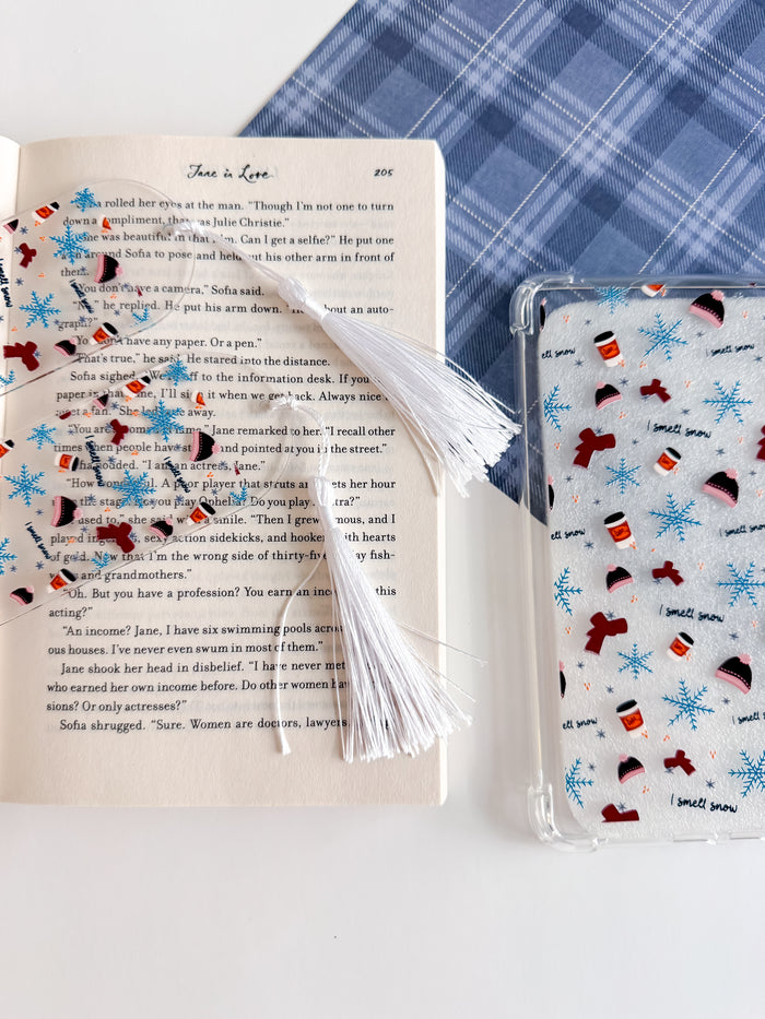G.G. I Smell Snow Kindle Case and/or Bookmark [Combined Listing]