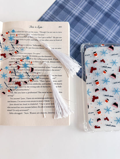 G.G. I Smell Snow Kindle Case and/or Bookmark [Combined Listing]