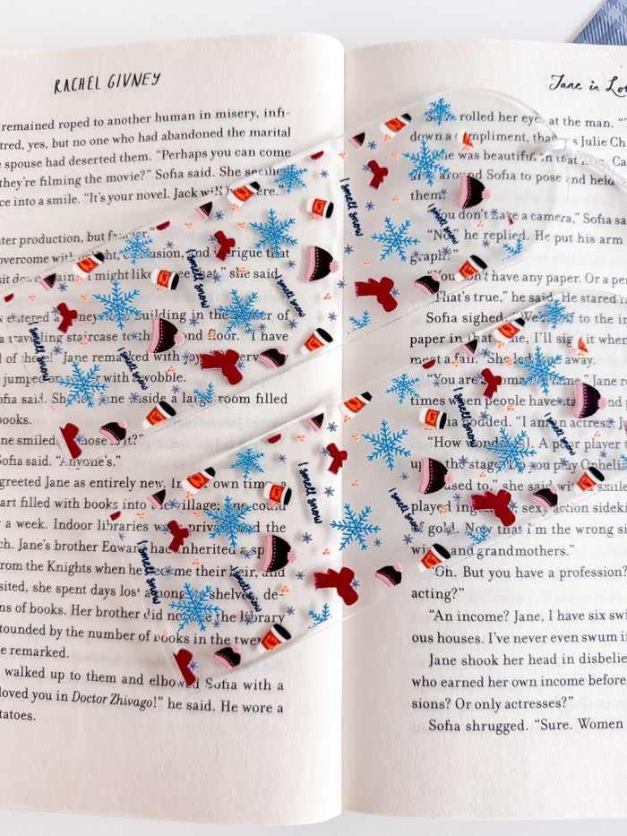 G.G. I Smell Snow Kindle Case and/or Bookmark [Combined Listing]