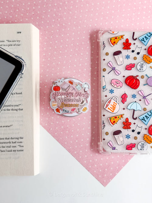 G.G. Rewatch Season MagSafe Phone & E-Reader Grip – Bookish Phone Accessory
