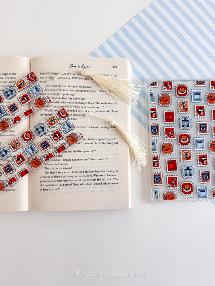 G.G. Stamps Kindle Case and/or Bookmark [Combined Listing]