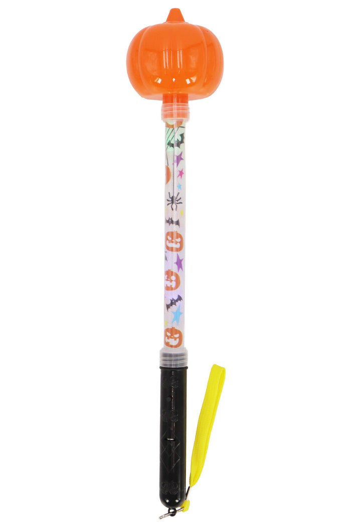 Ghost Pumpkin Head Colorful Led 1pc Light-up Wand