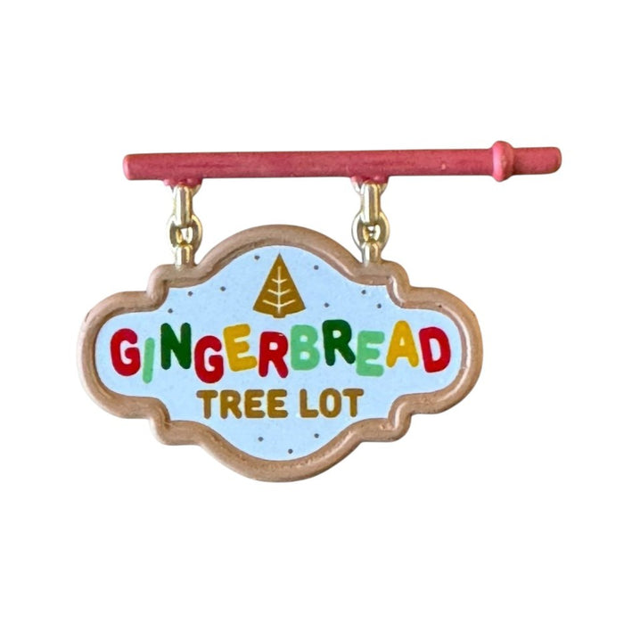 Gingerbread Tree Lot Sign