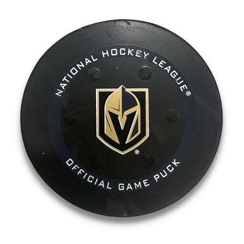 Goal Puck: #29 Pontus Holmberg - TOR VS VGK - 02/22/2024 - Vegas Team Store