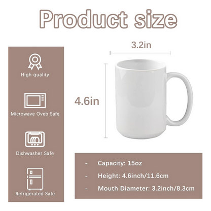 Golden Petals, Unbreakable Spirit | Inspirational Sunflower Mug | 1314 Creations