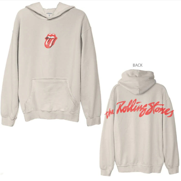 Goodie Two Sleeves Rolling Stones - Tongue Oversized Unisex Hoodie